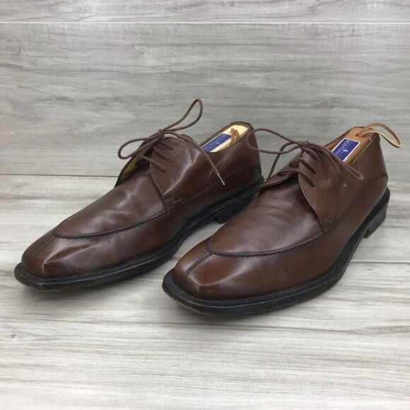 Mezlan Torello Shoes Men\'s 9.5 Brown Leather Oxfords Lace Up main image 4